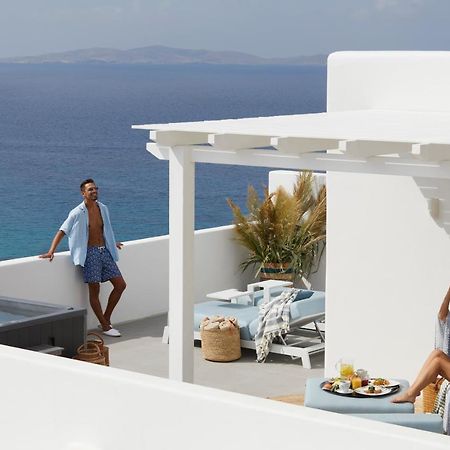 Epic Blue Mykonos Hotell Houlakia  Exteriör bild