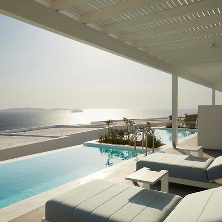 Epic Blue Mykonos Hotell Houlakia  Exteriör bild